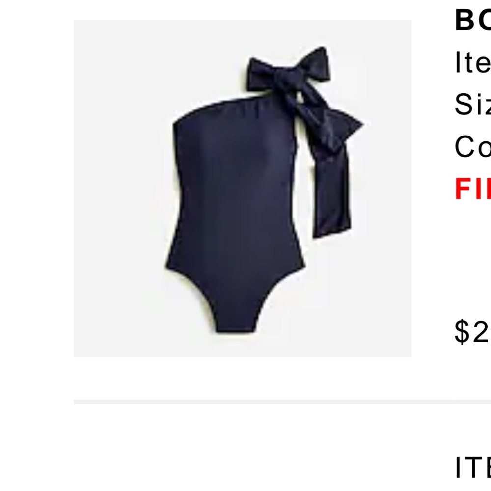 Jcrew Bathing Suit